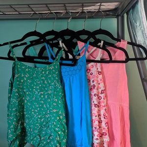 10 girls' summer tanks size 8-12
